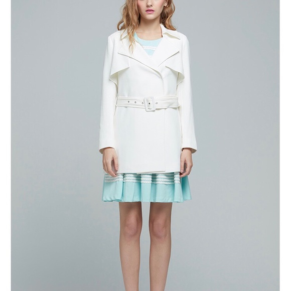 Bread n Butter City Purple White Coat, size 1 (M) - Picture 2 of 8